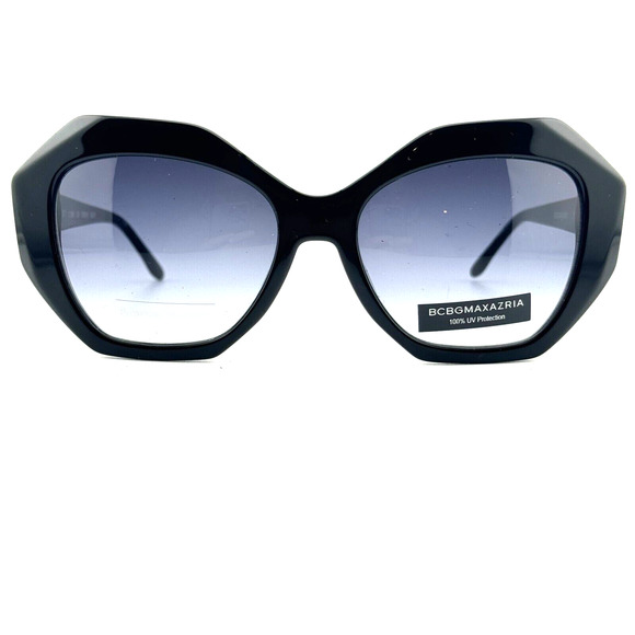 BCBGMAXAZRIA Demure Black Sunglasses Frames 54-17-135mm H13405 - Picture 1 of 8